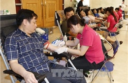 Cán bộ, công chức Văn phòng Chính phủ tham gia hiến máu tình nguyện 